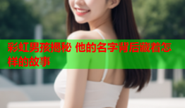 彩虹男孩揭秘 他的名字背后藏着怎样的故事