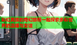 彩虹男孩的奇幻旅程一起探索多彩世界的温暖与友谊