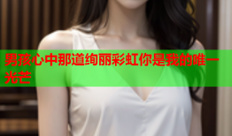 男孩心中那道绚丽彩虹你是我的唯一光芒