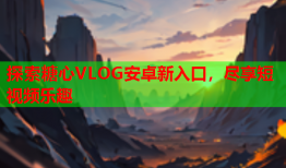 探索糖心VLOG安卓新入口，尽享短视频乐趣