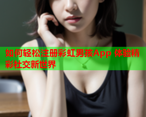 如何轻松注册彩虹男孩App 体验精彩社交新世界