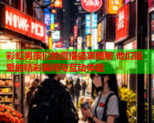 彩虹男孩们的直播盛宴揭秘 他们最爱的精彩瞬间与互动体验