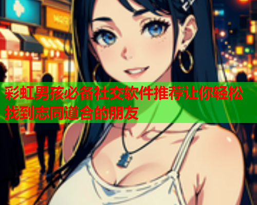 彩虹男孩必备社交软件推荐让你轻松找到志同道合的朋友
