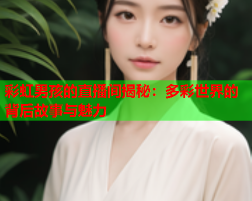 彩虹男孩的直播间揭秘：多彩世界的背后故事与魅力