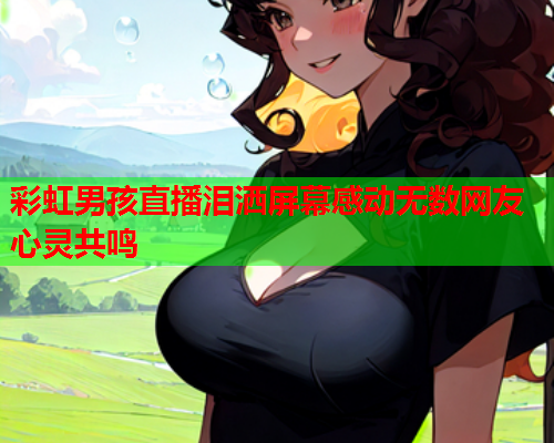 彩虹男孩直播泪洒屏幕感动无数网友心灵共鸣