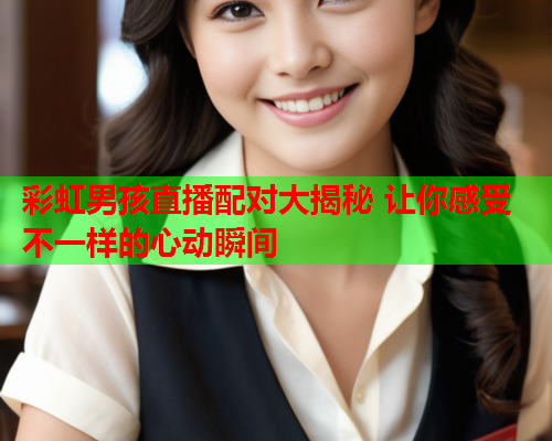 彩虹男孩直播配对大揭秘 让你感受不一样的心动瞬间