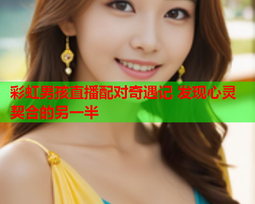 彩虹男孩直播配对奇遇记 发现心灵契合的另一半