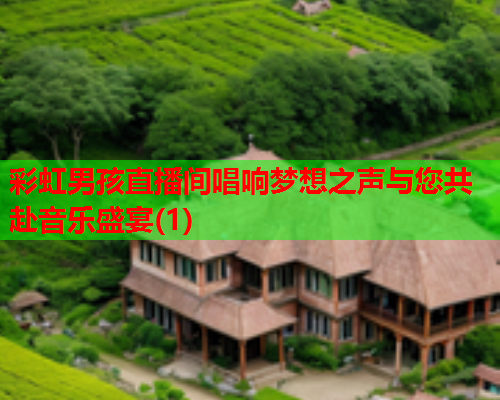 彩虹男孩直播间唱响梦想之声与您共赴音乐盛宴(1)