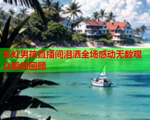 彩虹男孩直播间泪洒全场感动无数观众瞬间回顾