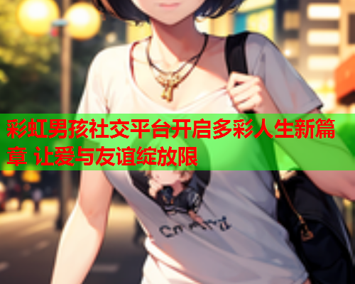 彩虹男孩社交平台开启多彩人生新篇章 让爱与友谊绽放限