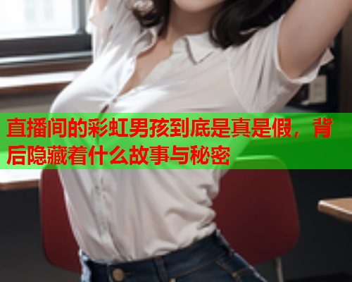 直播间的彩虹男孩到底是真是假，背后隐藏着什么故事与秘密