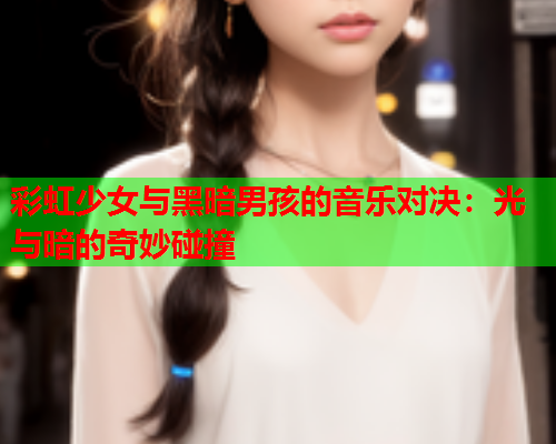 彩虹少女与黑暗男孩的音乐对决：光与暗的奇妙碰撞