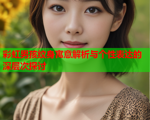 彩虹男孩纹身寓意解析与个性表达的深层次探讨