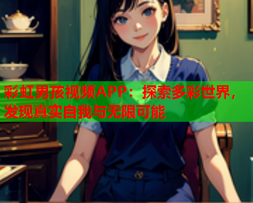 彩虹男孩视频APP：探索多彩世界，发现真实自我与无限可能