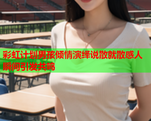彩虹计划男孩倾情演绎说散就散感人瞬间引发共鸣