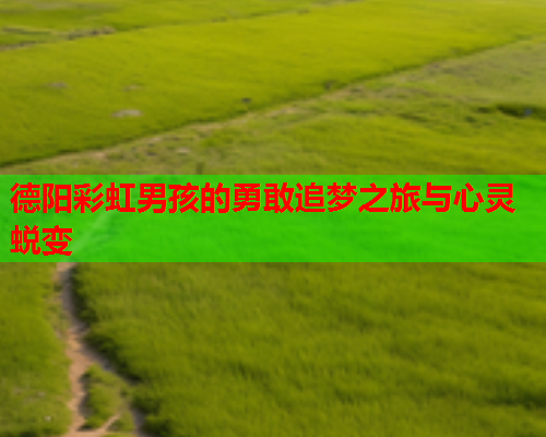 德阳彩虹男孩的勇敢追梦之旅与心灵蜕变
