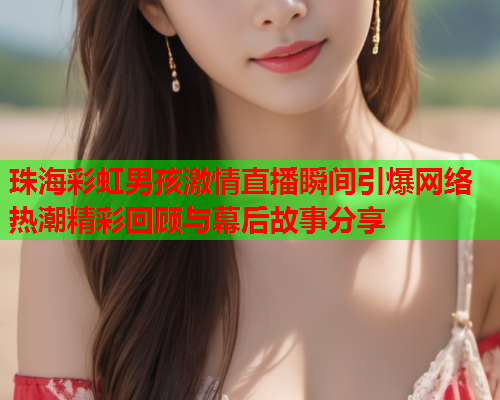 珠海彩虹男孩激情直播瞬间引爆网络热潮精彩回顾与幕后故事分享