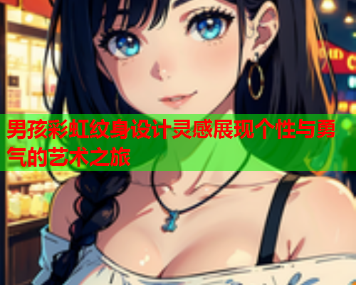 男孩彩虹纹身设计灵感展现个性与勇气的艺术之旅