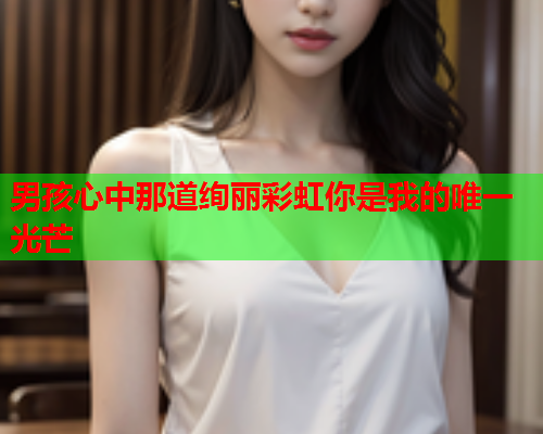 男孩心中那道绚丽彩虹你是我的唯一光芒