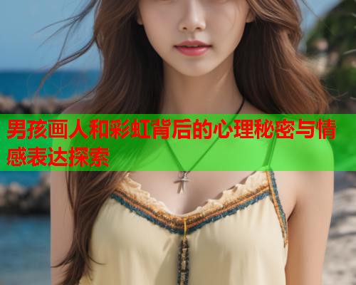 男孩画人和彩虹背后的心理秘密与情感表达探索