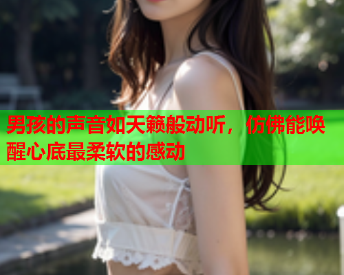 男孩的声音如天籁般动听，仿佛能唤醒心底最柔软的感动