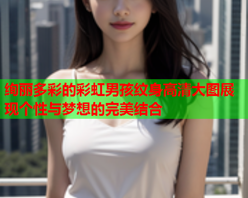 绚丽多彩的彩虹男孩纹身高清大图展现个性与梦想的完美结合