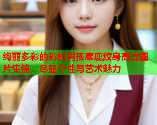绚丽多彩的彩虹男孩麋鹿纹身高清图片集锦，尽显个性与艺术魅力