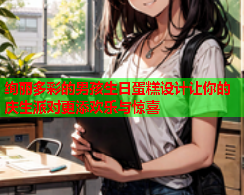 绚丽多彩的男孩生日蛋糕设计让你的庆生派对更添欢乐与惊喜