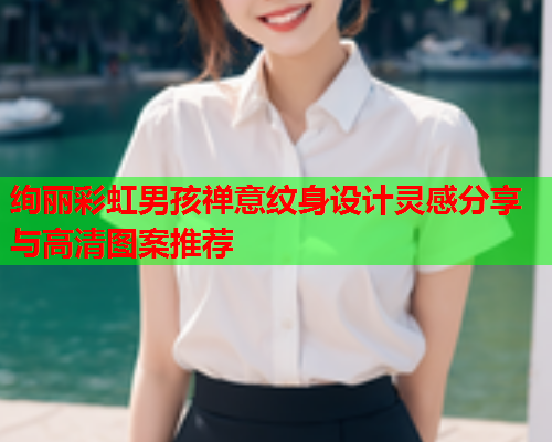 绚丽彩虹男孩禅意纹身设计灵感分享与高清图案推荐