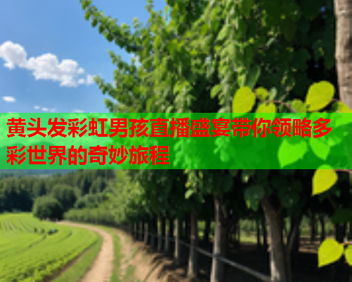 黄头发彩虹男孩直播盛宴带你领略多彩世界的奇妙旅程